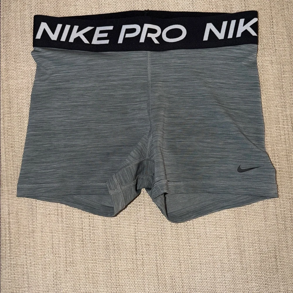 Nike Pro 3” Shorts Compression Fitted Stretch Gymnastics Cheerleading Workout